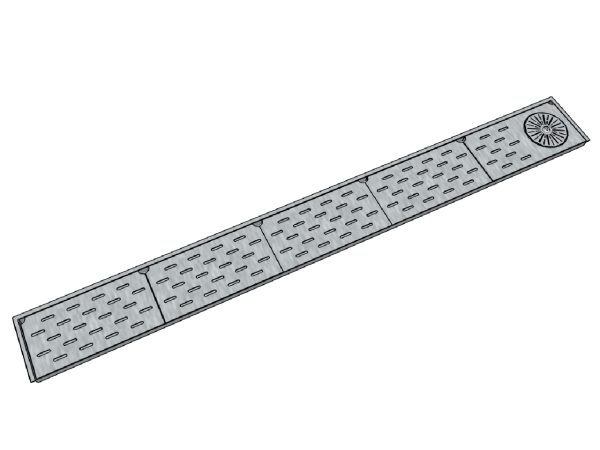 Bar Mat - Drip Mat in acciaio inox da 150 cm